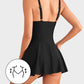 👙Last Day Sale 50% OFF💃Women's One Piece Tummy Control Tie Knot Swimsuit