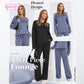 🔥LAST DAY 60% OFF💓Women's Crew Neck Top & Drawstring Pants Set