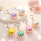 🔥LAST DAY 70% OFF 🥟 Cute Dumpling Pressable Fidget Keychain | Touch‑Sensing LED Light