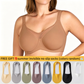 🏆 Last Day Special Price £7.99💐Women's Elegant Sheer Full Coverage Plus Size Bra