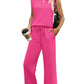 💕2025 Hot Sale 49% OFF🔥2025 New Women's  Sleeveless Top & Wide-Leg Pants 2-Piece Set