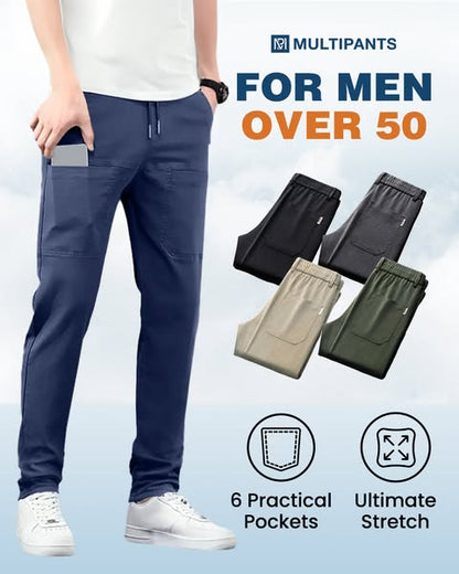🔥SPRING DAY SALE £14.99!!⚡50K+ SOLD!🔥MultiPants – High Stretch Multi-pocket Durable Cargo Pants