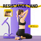 🏆 LAST DAY SPECIAL PRICE £7.99 💪 Multi‑Functional Pedal Resistance Band Trainer | Portable Home Gym Fitness Equipment🌿🏠