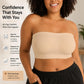 🤩 LAST‑DAY SALE 49% OFF!🔥 Convertible Strapless Bandeau Bra | Wireless Comfort, Anti‑Slip Grip With Detachable Straps