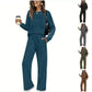 🔥LAST DAY SALE 70% OFF👍✨Women's Crew Neck Top & Drawstring Pants Set