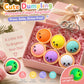 🔥LAST DAY 70% OFF 🥟 Cute Dumpling Pressable Fidget Keychain | Touch‑Sensing LED Light