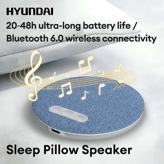 👍Surprise Price ￡12.99!!🔥Ultra-Thin Bluetooth Pillow Speaker with Bluetooth 6.0 - Bone Conduction Technology