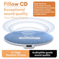 👍Surprise Price ￡12.99!!🔥Ultra-Thin Bluetooth Pillow Speaker with Bluetooth 6.0 - Bone Conduction Technology
