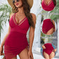 👙50%OFF💃Slimming Mesh Sheer Sarong Wraps Swimsuit