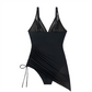 👙50%OFF💃Slimming Mesh Sheer Sarong Wraps Swimsuit
