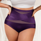 🌸 Last Day Special Price £9.99 ! 🔥Buy 1 Get 1 Free🎁Plus-Size High-Waist Cross Tummy Control Panties