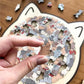 🎁 Christmas Sale 50% off 🎅 135-piece wooden puzzle in the shape of a cat in Morandi colors