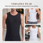 📢📢50% OFF!!⏰Men's Solid Slimming Abdominal Control Vest