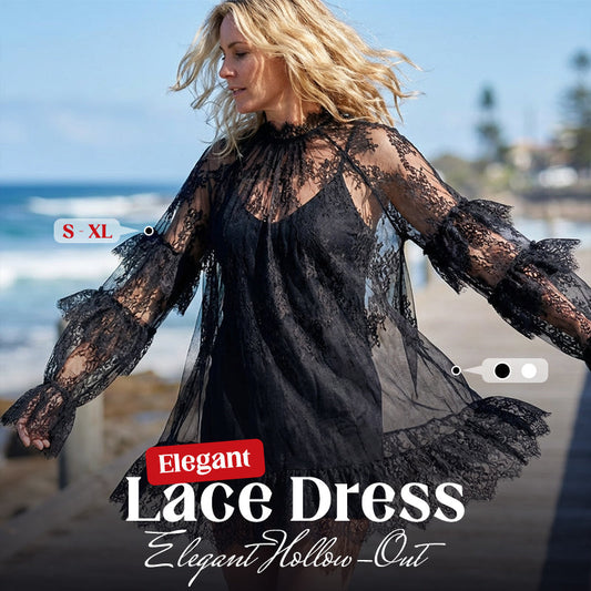 💥Hot Sales-49% OFF💖Elegant Hollow-Out Lace Dress