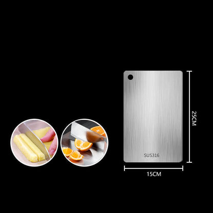 🔥LAST DAY SPECIAL PRICE: ￡8.99!!💝Antibacterial Stainless Steel Cutting Board