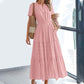 🌷Summer Sale 50% discount🌷Women's Casual Short Sleeve V Neck Maxi Dress