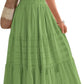 🌷Summer Sale 50% discount🌷Women's Casual Short Sleeve V Neck Maxi Dress
