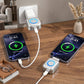 🏆 Last Day Special Price £9.99 ! 🔥Auto Power-Off Fast Charging Adapter