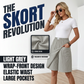 🩳New arrival 50% OFF💥Women's Casual Elastic Waist Wrap Skort