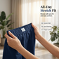 🩳New arrival 50% OFF💥Women's Casual Elastic Waist Wrap Skort