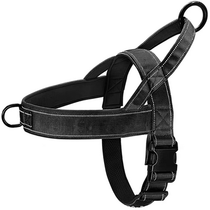 🥳2026 HOT SALE🥳💞50K+ SOLD!🐕💪 50% OFF! Heavy‑Duty Tactical Dog Harness – No‑pull, no‑choke. Reflective strips for night walks. Padded & easy‑grip handle. 🛡️✨