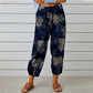 🔥 NEW HOT SALE 50% OFF🔥Vintage Floral High-Waist Jogger Pants