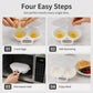 💥50% OFF✨ Dual‑Cavity Microwave Egg Poacher | Quick Homemade Poached Eggs